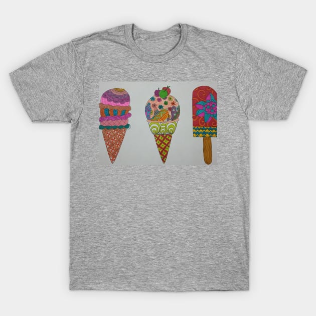 Ice cream T-shirt T-Shirt by TeeKool777